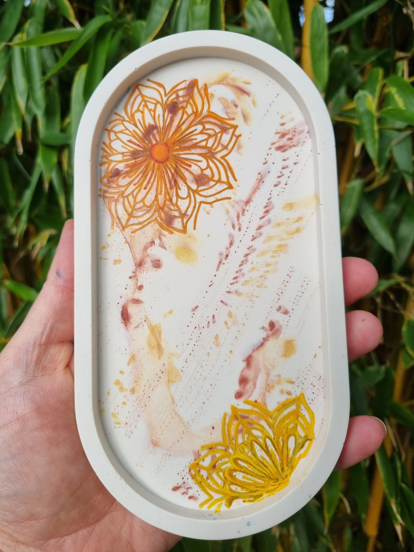 Folksy Flowers Eco Trinket Dish - Folksy Flowers IV