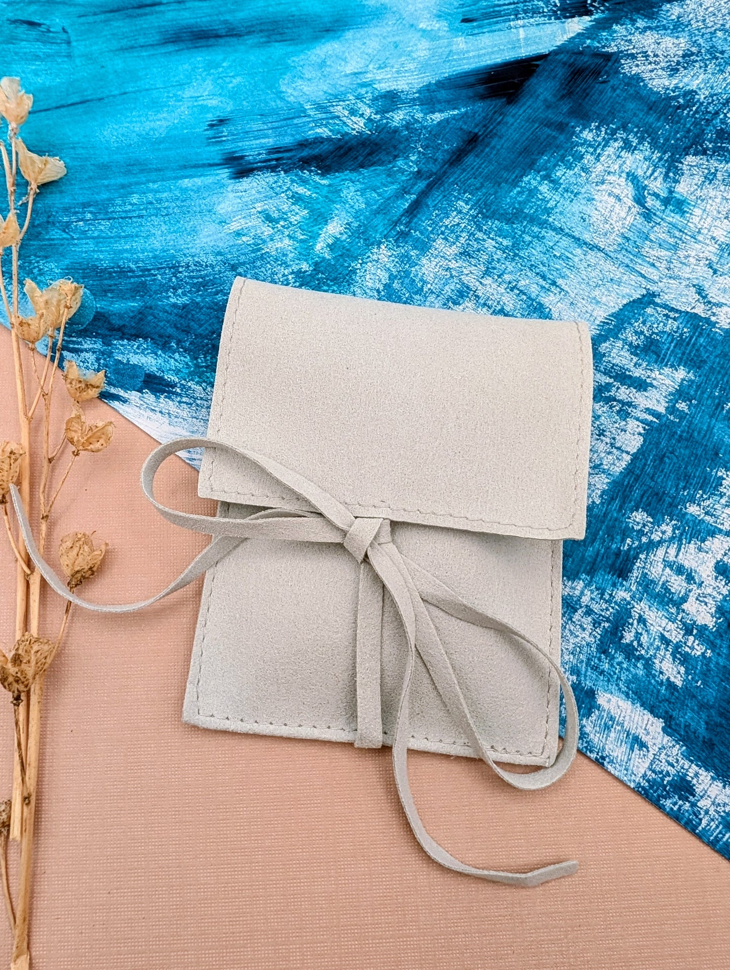 Handmade Original Art Stud Earrings, Landscape, Nature Lovers, Contemporary Abstract, Women's Jewellery Gift